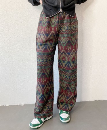 Ethnic Pattern Pants #250116